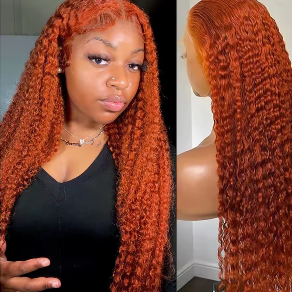 250% 26in Ginger Loose Deep Lace Wig